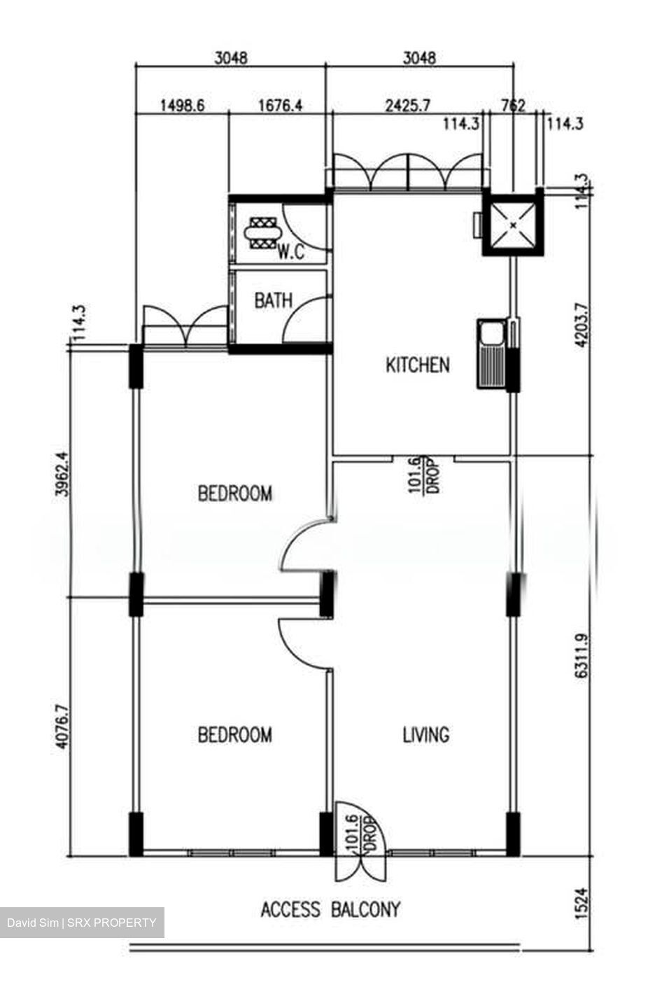 Blk 74 Bedok North Road (Bedok), HDB 3 Rooms #600283871